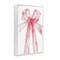 Stupell Industries Watercolor Pink Bow Illustration Framed Giclee, design by LSR Design Studio